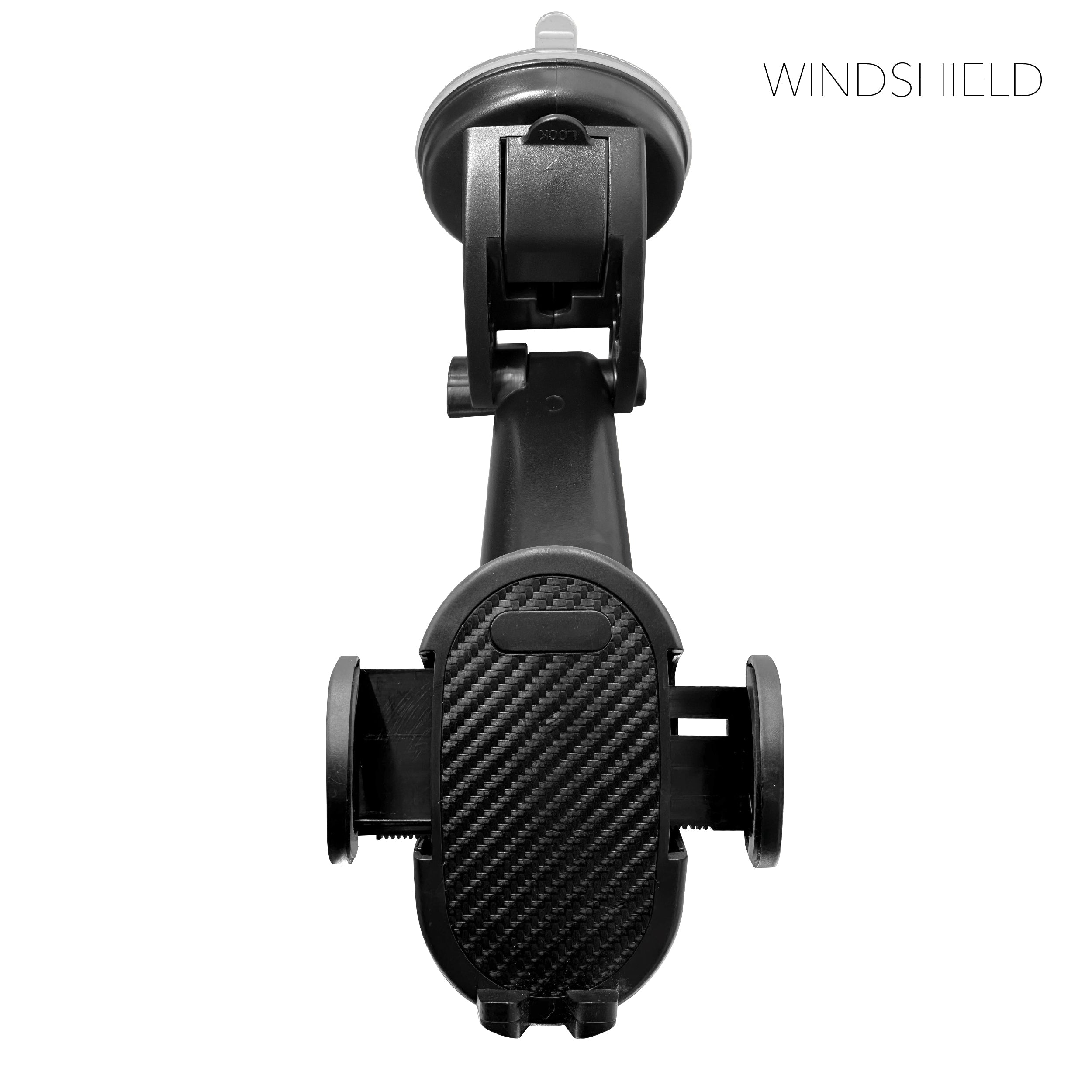 RCA CM-11 2-in-1 Universal Car Phone Holder for Dashboard & Windshield