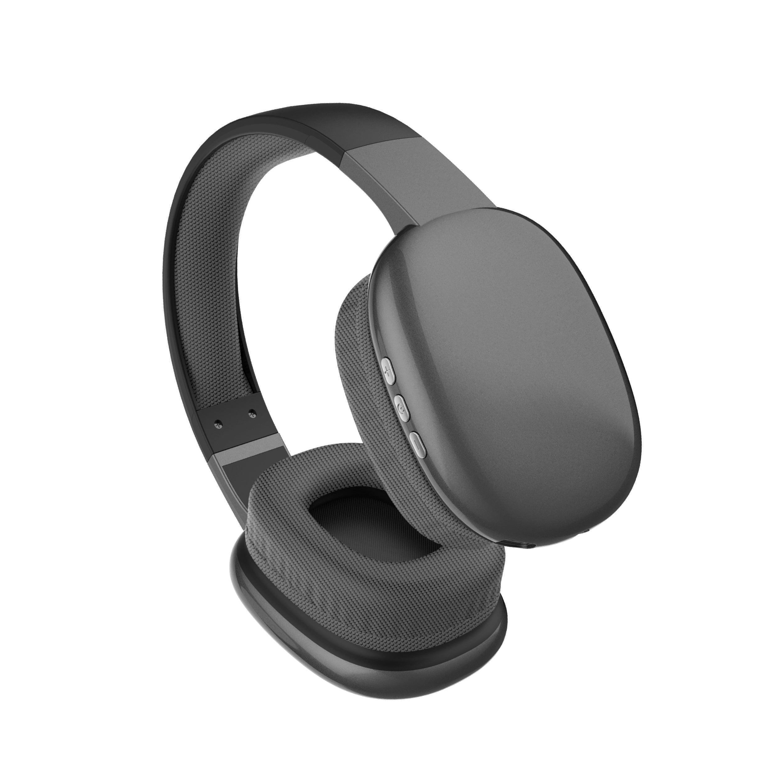 RCA Wave-56 Wireless Over-Ear Bluetooth Headphones, 20H Playtime, Hi-Res Audio