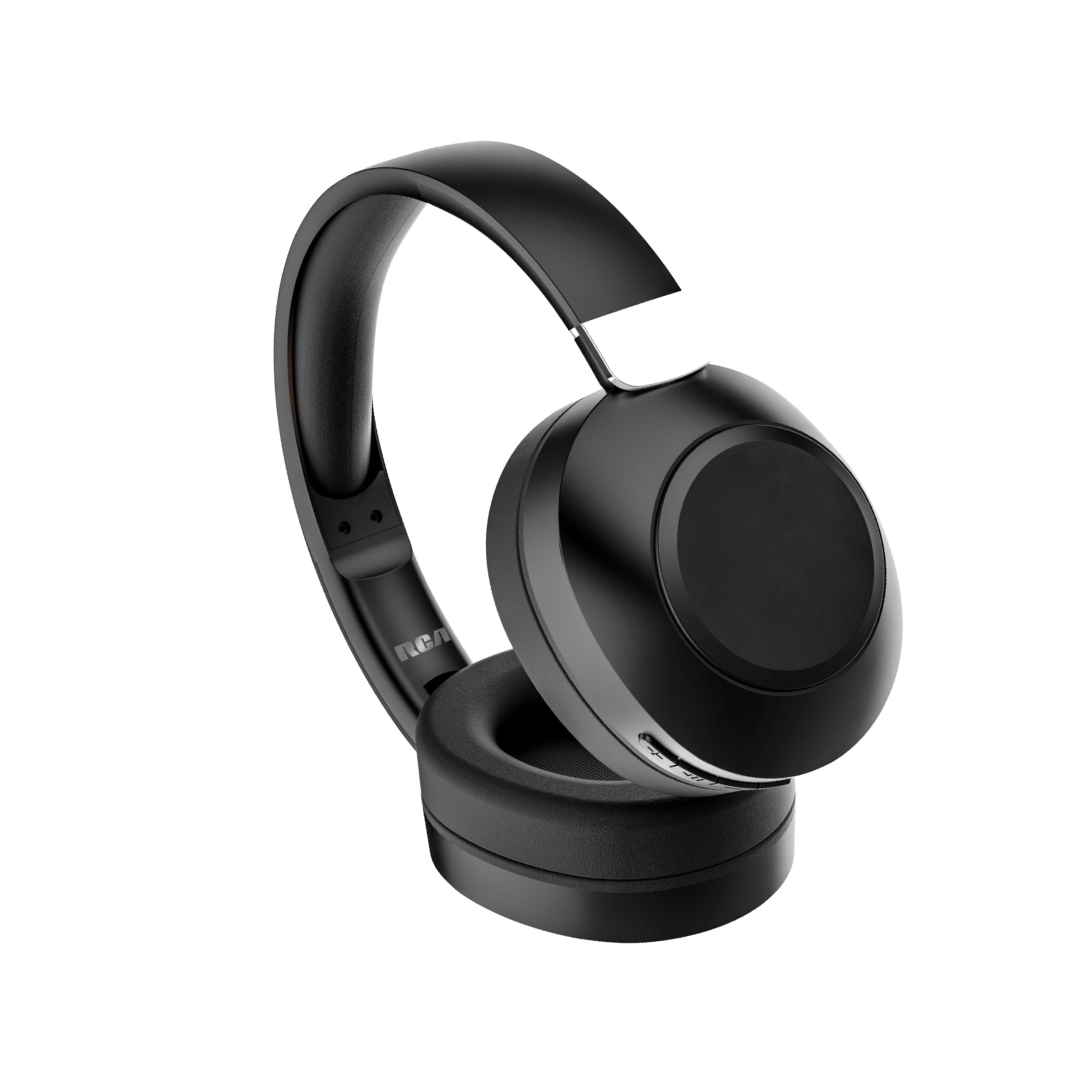 RCA Wave-54 Wireless Over-Ear Bluetooth Headphones, 12H Playtime, Hi-Res Audio