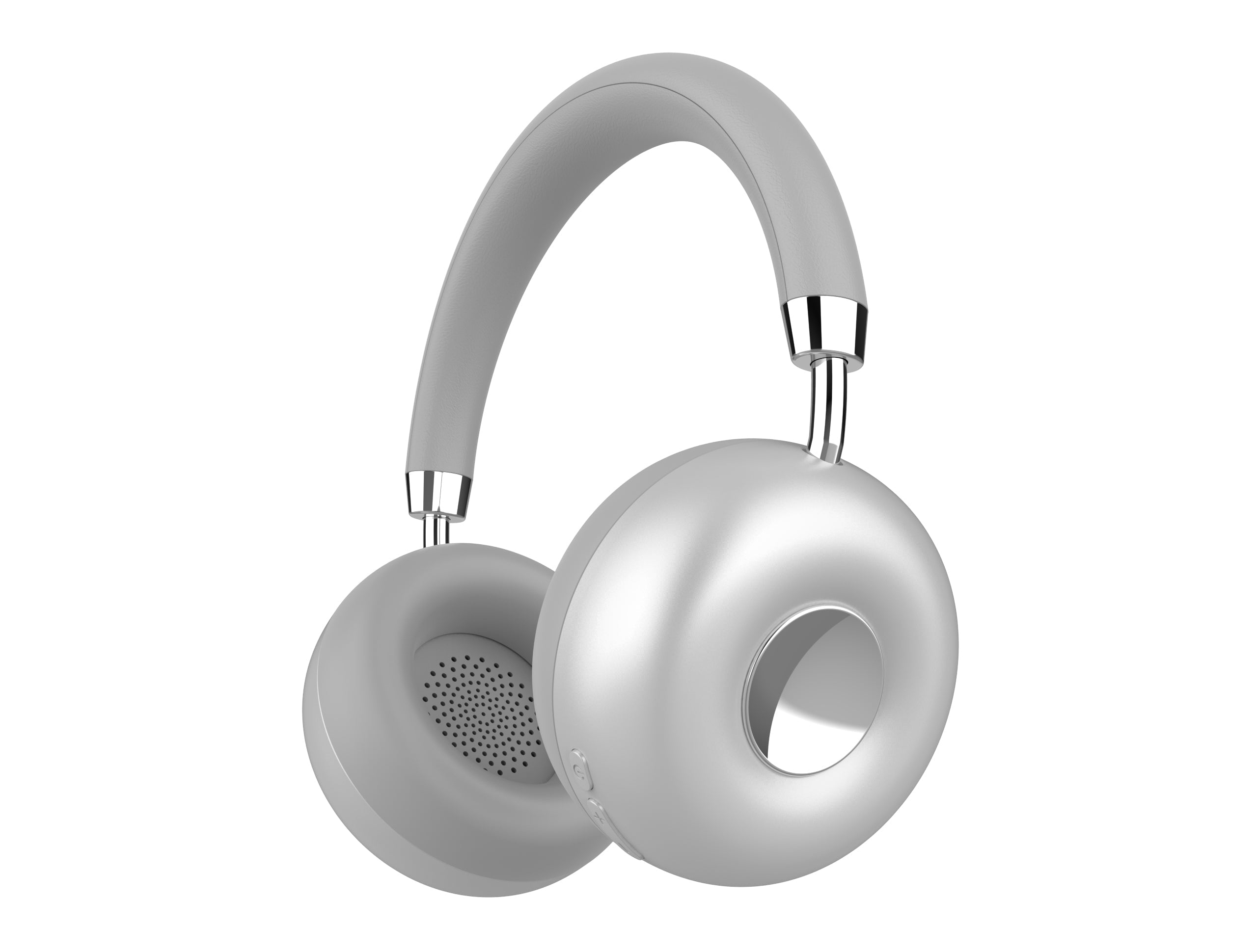 RCA WAVE-50 Wireless Over-Ear Headphones with Built-In Mic, Voice Assistant & 90° Rotating Ear Cups
