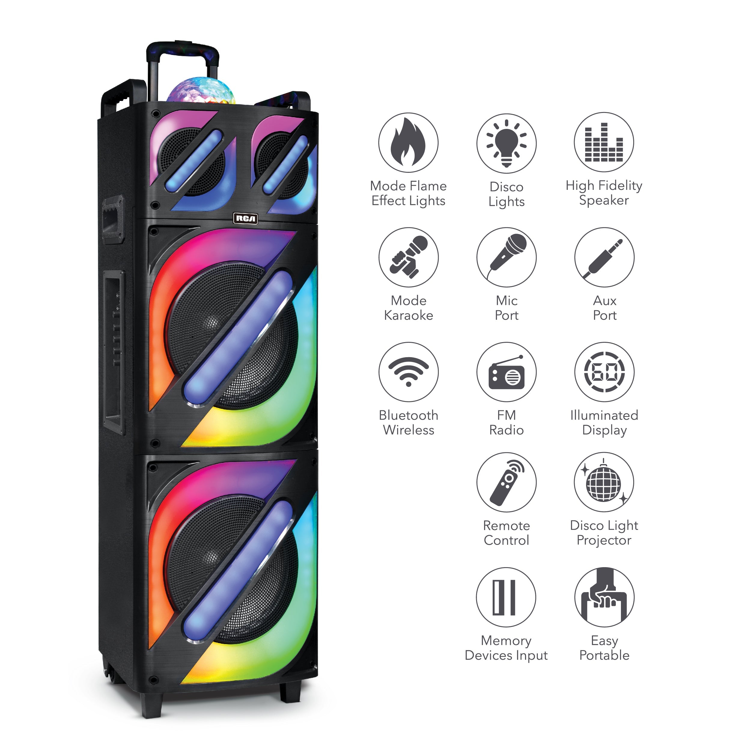 RCA DISCO-2121 Dual 12