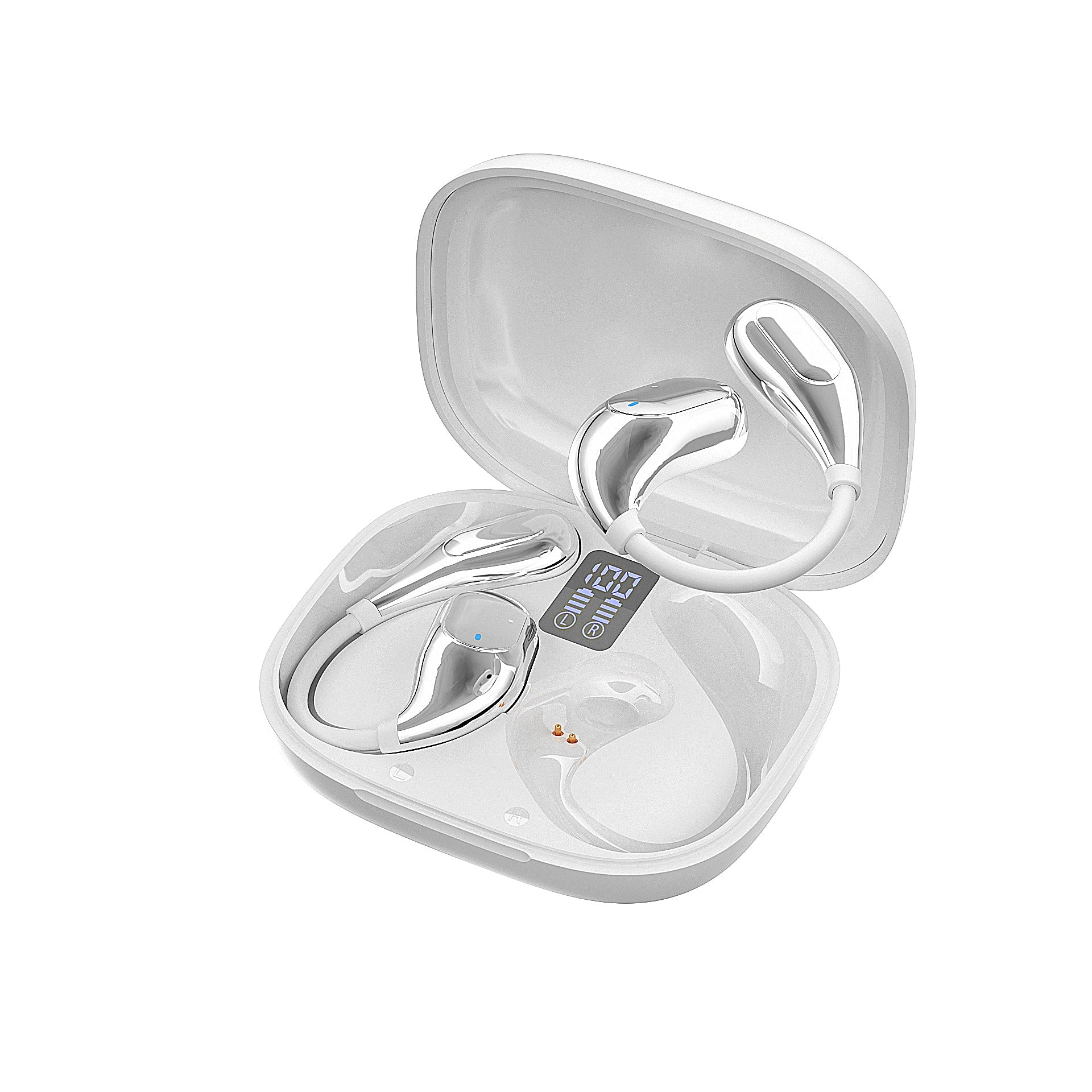 RCA WAVE-44 TWS Aero Pods – Bluetooth V5.4, 5-6 Hour Playtime, Fast Charging