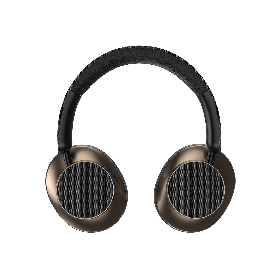 RCA WAVE-75 ANC Bluetooth Wireless Headphones - 25H Playtime, Metallic Finish