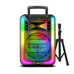 RCA Disco 15 Flame Effect Bluetooth Party Speaker with 15