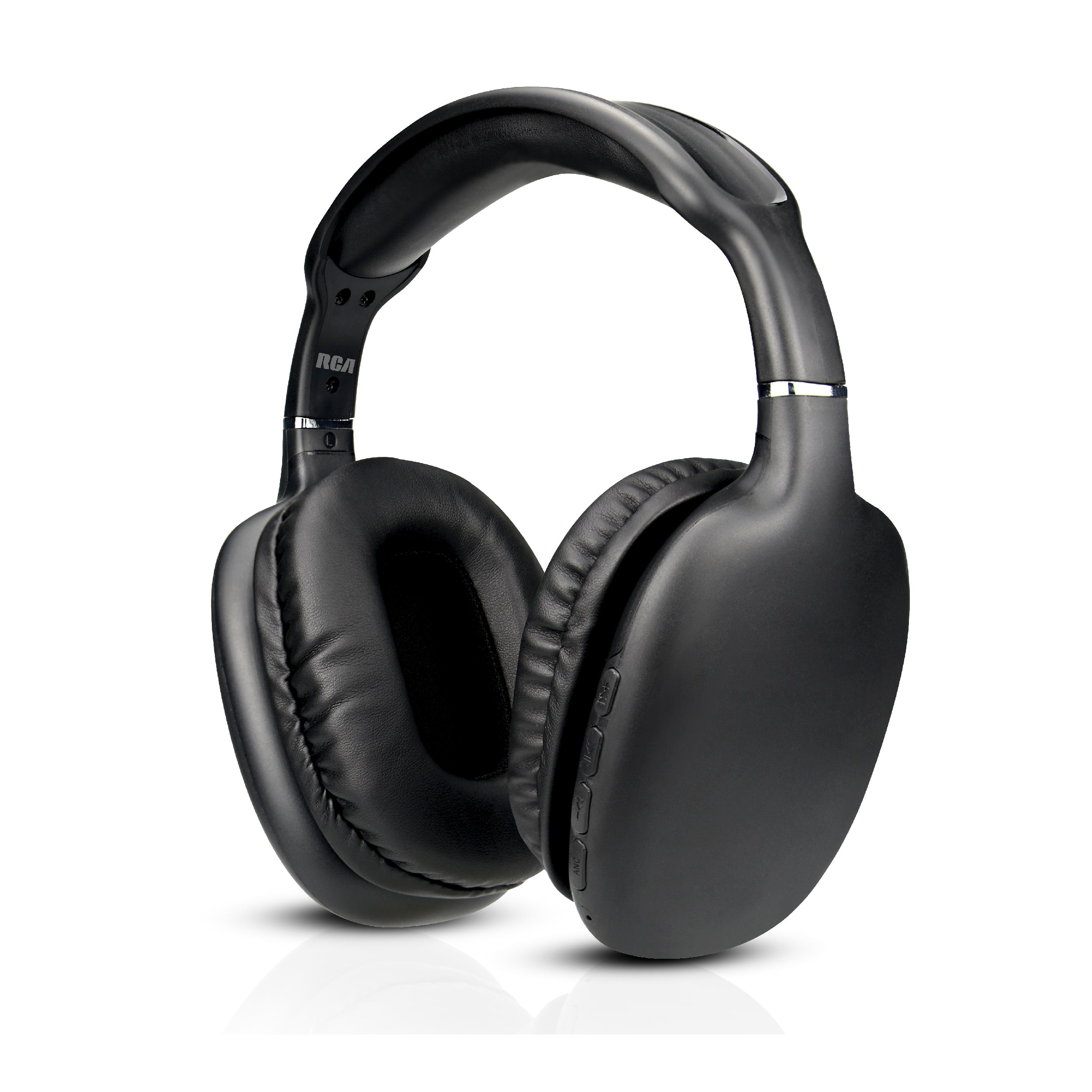 RCA Wave-53 Active Noise Cancelling Headphones, 12H Playtime, Hi-Res Audio