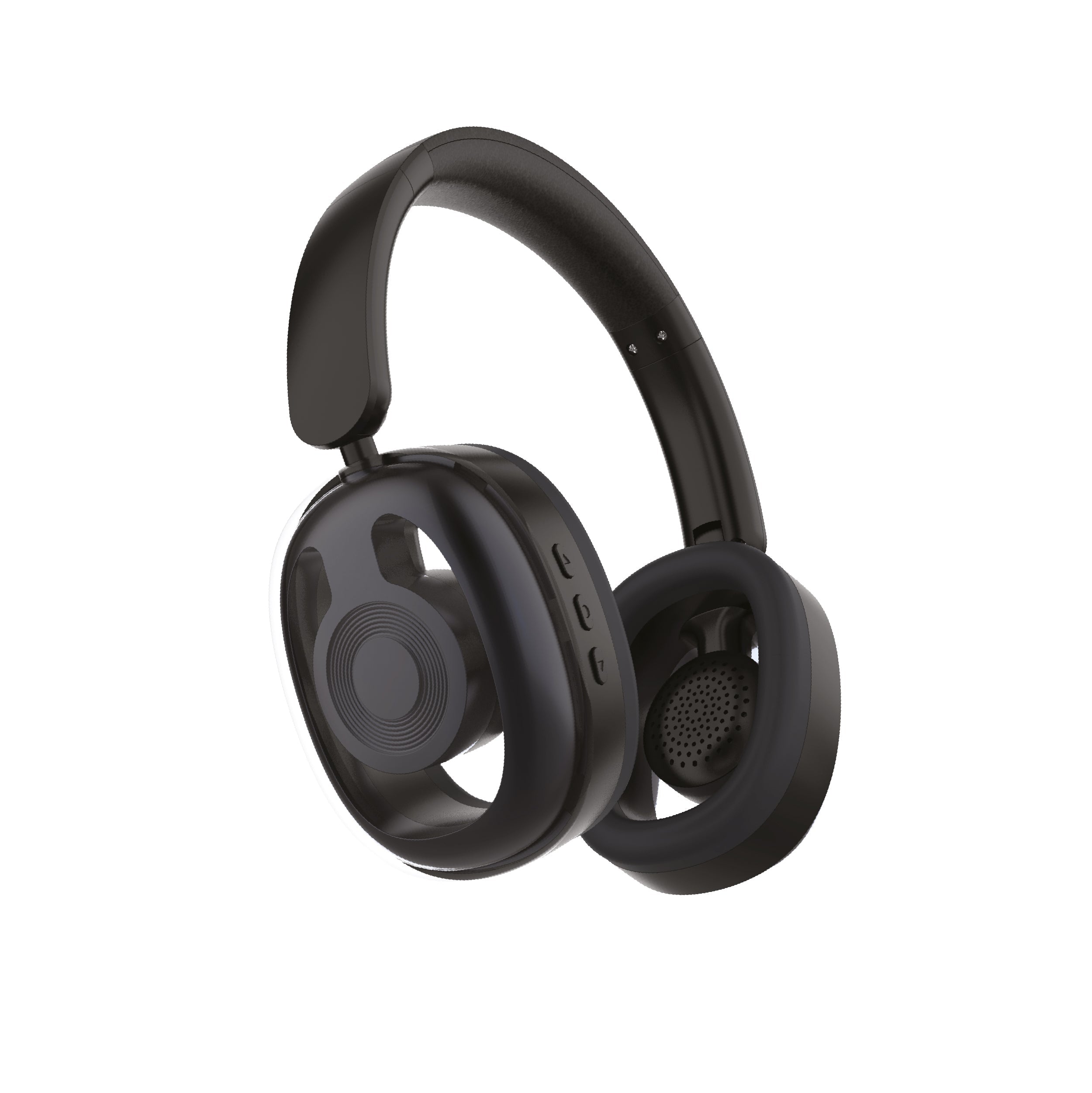 RCA WAVE-77 Wireless Over-Ear Headphones with Foldable, 90° Rotating Ear Cups