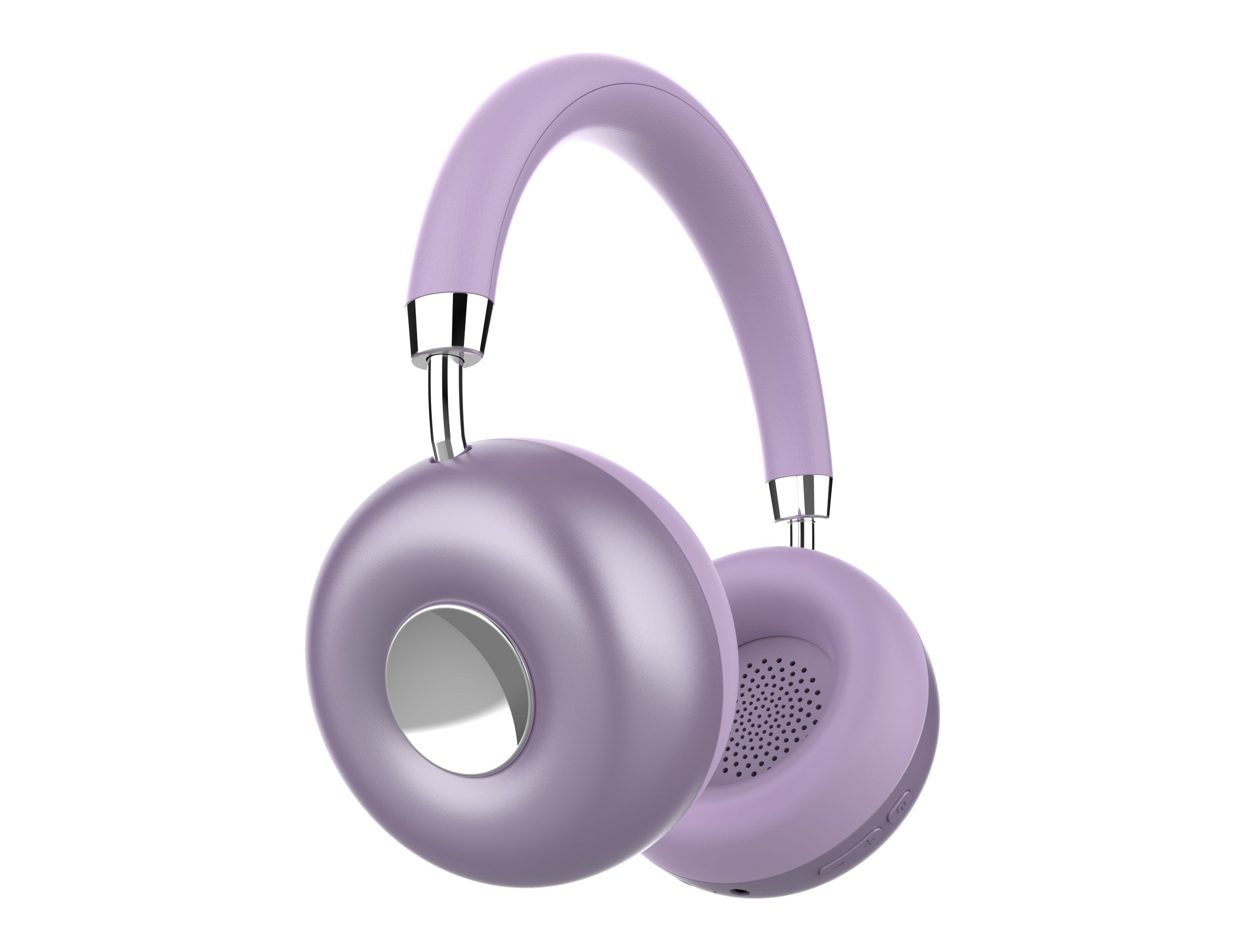 RCA WAVE-50 Wireless Over-Ear Headphones with Built-In Mic, Voice Assistant & 90° Rotating Ear Cups