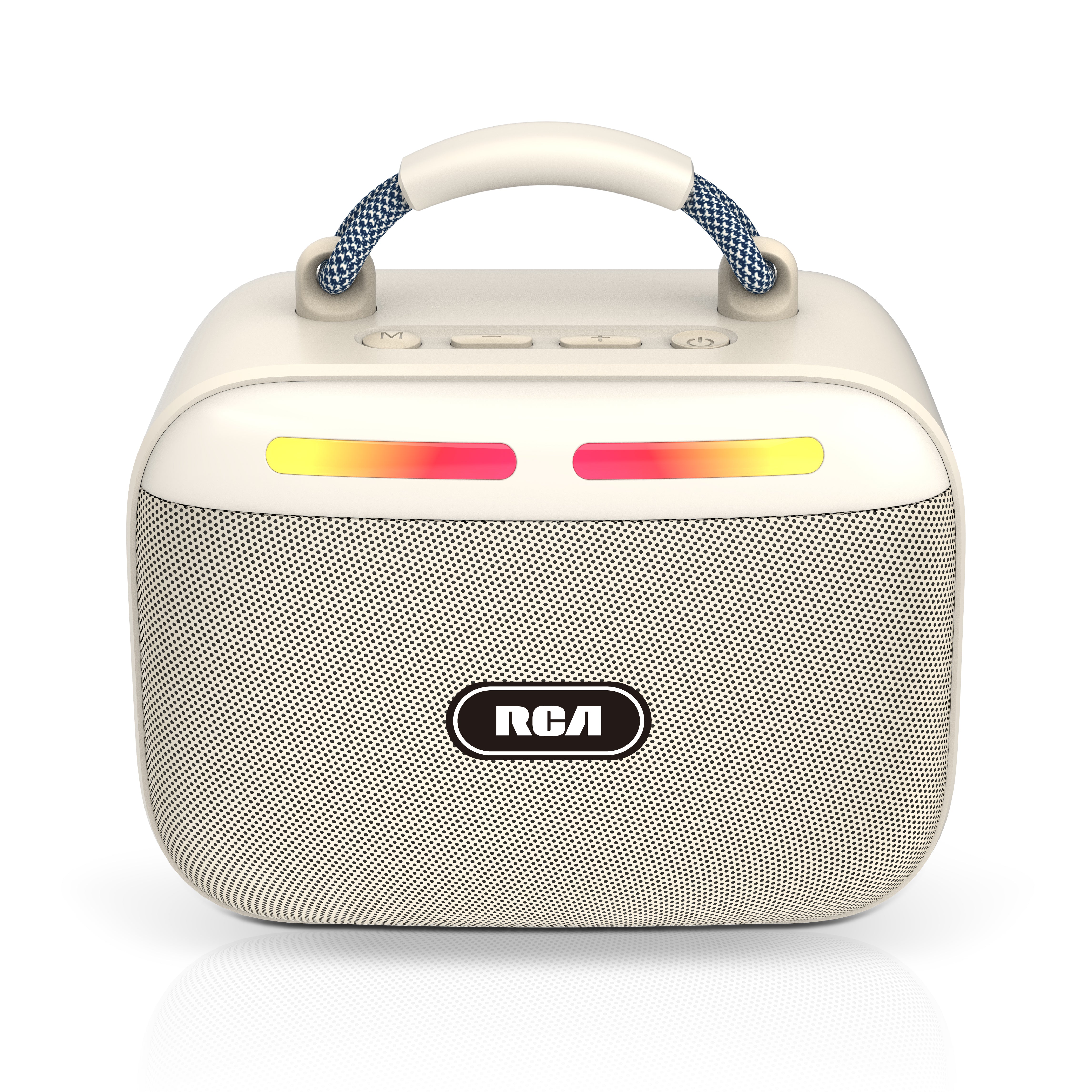 RCA FLEX-30 Portable Bluetooth Speaker with RGB Lights & 100-Min Playback