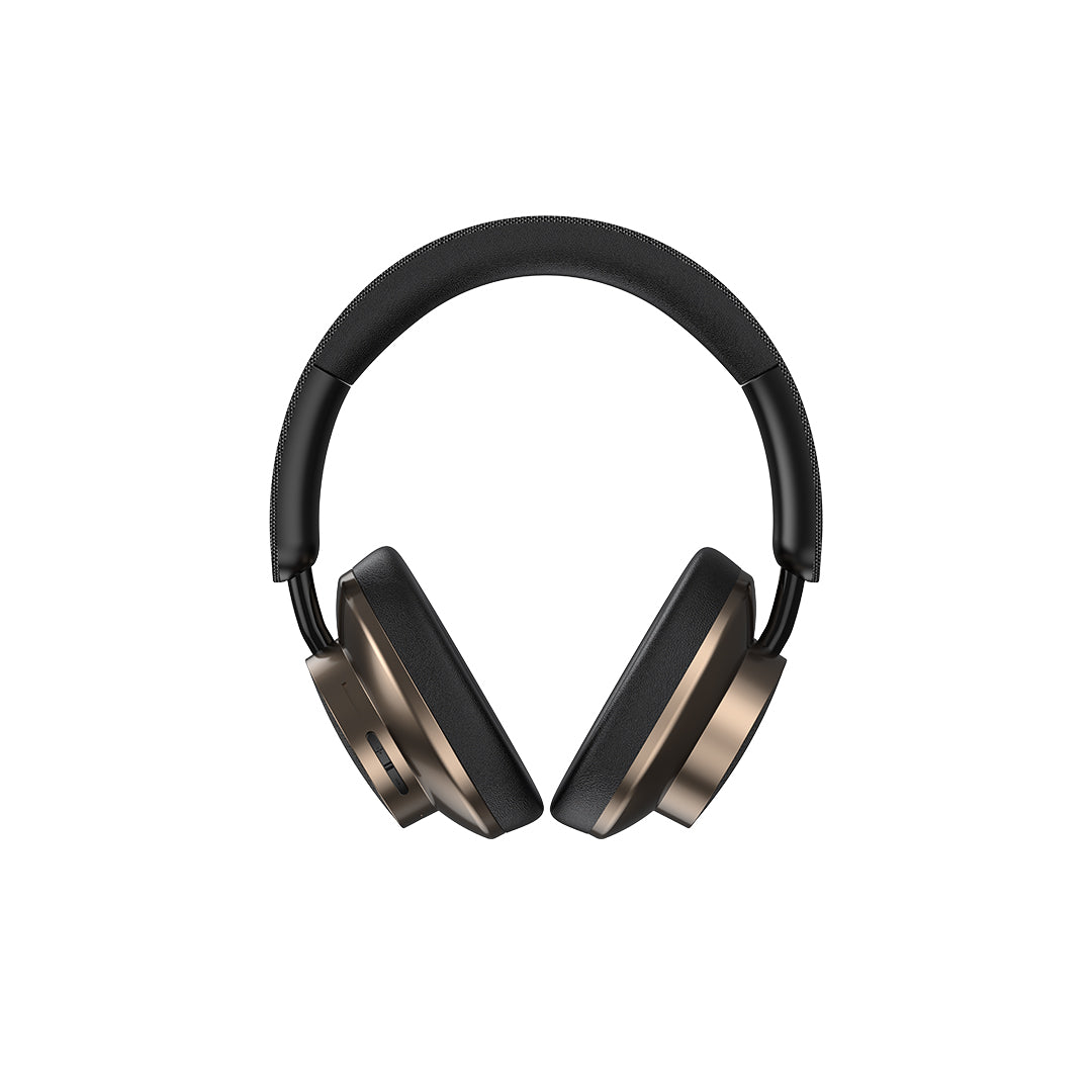 RCA WAVE-75 ANC Bluetooth Wireless Headphones - 25H Playtime, Metallic Finish